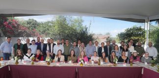 Gladyz Butanda construye agenda con empresarios de Morelia
