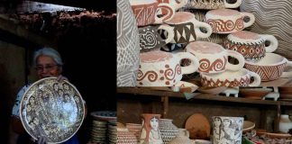 Tzintzuntzan preserva el barro con engobe blanco una tradición familiar que resiste a la piratería