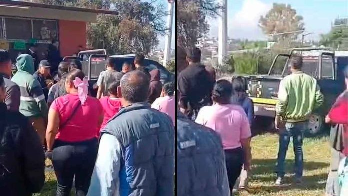 Movilización de autoridades tras el aseguramiento de un intendente de preescolar en la colonia La Soledad de Morelia.