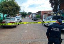 Se registra ataque armado en la colonia Emiliano Zapata de Uruapan Acordonamiento policial en la calle Camino Viejo a Zumpimito de Uruapan tras un ataque armado.