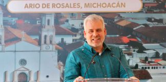 Bedolla destaca inversión histórica para 5 rellenos sanitarios El gobernador Alfredo Ramírez Bedolla destacando la inversión en infraestructura ambiental para Michoacán.