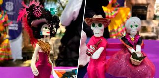 En riesgo calaverita artesanal de Morelia por productos industriales y chinos Artesano michoacano decora una calaverita de azúcar tradicional durante el Día de Muertos en Morelia, tradición afectada por la venta de imitaciones.