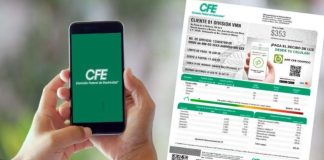 Termina subsidio de verano de CFE: así cambiará tu recibo de luz Detalle de un recibo de luz de la CFE mostrando el historial de consumo eléctrico doméstico.