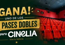 ¡Gana un pase doble para Cinelia con Grupo Marmor!