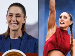 #VIDEO // Comparan a Sheinbaum con la cantante argentina Soledad Pastorutti tras homenaje a Messi