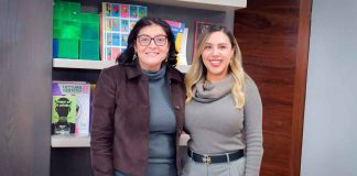 Dayana Pérez Mendoza gestiona apoyos educativos para escuelas de Salvador Escalante
