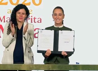 #VIDEO // Sheinbaum firma decreto para retirar contenido violento de redes sociales y proteger a menores