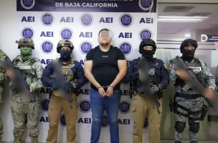 Detienen a “El Nenuco” por asesinato de agente estatal en Tijuana
