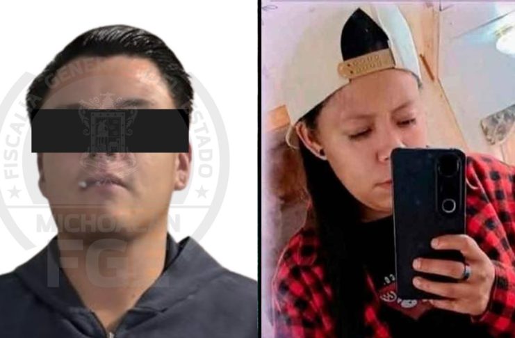Cae en Guanajuato el presunto feminicida de Janeth, joven de Charo Fachada de la casa en Valle de Santiago, Guanajuato, donde fue capturado Santiago "N", presunto feminicida de Janeth.