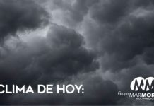 Pronóstico del clima: Ambiente fresco, cielo nublado y alta probabilidad de lluvias nocturnas este domingo