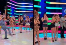 #VIDEO // Ernesto Chavana patea dron y golpea a modelo en pleno programa Instante en que el conductor Ernesto Chavana patea un dron durante la transmisión del programa Es Show.