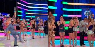 #VIDEO // Ernesto Chavana patea dron y golpea a modelo en pleno programa Instante en que el conductor Ernesto Chavana patea un dron durante la transmisión del programa Es Show.