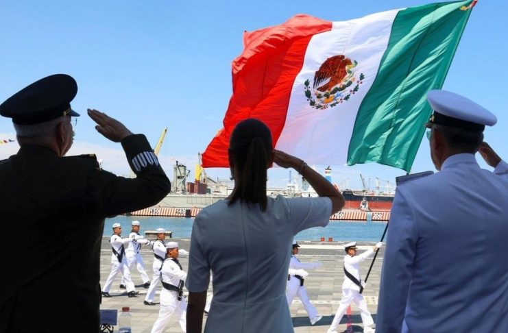 Gracias por defender nuestra soberanía: Presidenta Claudia Sheinbaum desde el puerto de Veracruz en el 205 aniversario de la Armada de México y a 202 años de la Constitución de 1824