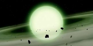 Astrónomos descubren la primera estrella verde del universo