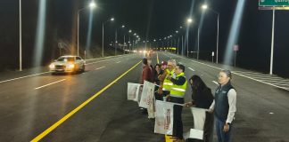 Inauguran distribuidor de Tacícauro; facilitará salida a zona lacustre por Noche de Ánimas