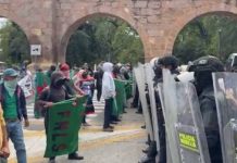 Morelia denunciará al FNLS tras agresión a seis policías en Acueducto y Tata Vasco