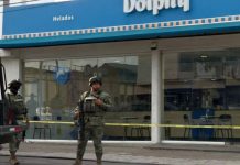 Atacan a mujer que intentó refugiarse en una heladería de Culiacán Fachada de la heladería ubicada en el bulevar Emiliano Zapata de Culiacán, Sinaloa, acordonada por autoridades tras registrarse un ataque.