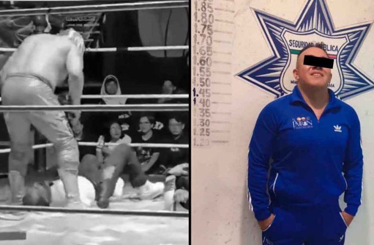 #VIDEO // En plena lucha, Hijo de Fishman aplica letal martinete a réferi y le quita la vida
