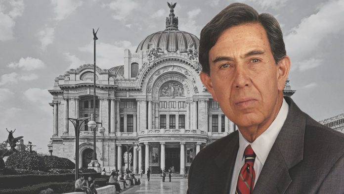 Fachada del Palacio de Bellas Artes, recinto donde se rendirá homenaje póstumo al ingeniero Cuauhtémoc Cárdenas