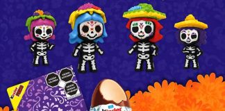 #VIDEO // Kinder Sorpresa sorprende con Catrinas de Día de Muertos 2026: así son las figuras que brillan en la oscuridad