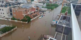 Suben a cuatro los muertos en España por las inundaciones Severas inundaciones en las calles de Valencia, España, debido a las lluvias torrenciales provocadas por el impacto de la destructiva tormenta Adam.