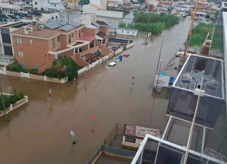 Suben a cuatro los muertos en España por las inundaciones Severas inundaciones en las calles de Valencia, España, debido a las lluvias torrenciales provocadas por el impacto de la destructiva tormenta Adam.