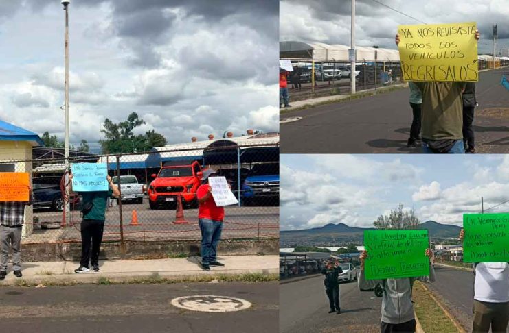 Vendedores de autos llevan 10 días sin trabajar por aseguramiento de lote en Morelia