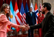 Lionel Messi causa furor en la antesala de los Premios Princesa de Asturias en España