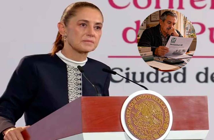 #VIDEO // Sheinbaum revela por qué cambió la Modalidad 40 del IMSS: detectaron fraudes en pensiones altas