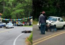 Motociclista muere tras choque sobre la carretera Uruapan-Los Reyes