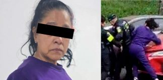 #VIDEO// Detienen a mujer por morder a oficial de Tránsito que le retiraba la placa en la CDMX