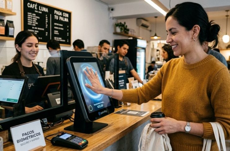 #Tecnología // ¡Adiós a las tarjetas! Pagar con la palma de la mano ya es una realidad
