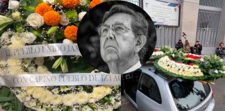 Políticos y familiares despiden a Cuauhtémoc Cárdenas en el Panteón Francés