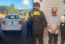 Policía Morelia recupera vehículo con reporte de robo y detiene a su conductor Patrulla de la Policía Morelia resguarda un automóvil Chevrolet Beat recuperado tras un operativo de seguridad sobre la antigua carretera a Pátzcuaro en Michoacán.
