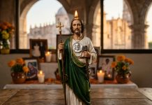 San Judas Tadeo qué significa su túnica verde, el medallón y por qué se le piden milagros