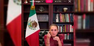#VIDEO //¡Es falso! Sheinbaum niega consumir marihuana y responde a señalamientos durante un Live
