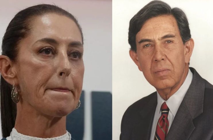 Sheinbaum lamenta fallecimiento de Cuauhtémoc Cárdenas y destaca su legado democrático La presidenta Claudia Sheinbaum enviando un mensaje tras el fallecimiento del ingeniero Cuauhtémoc Cárdenas Solórzano.