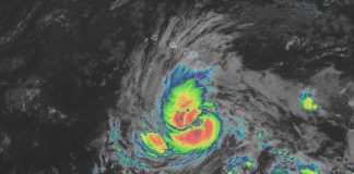 Huracán Nolo se convierte en tifón y esto explica el extraño fenómeno