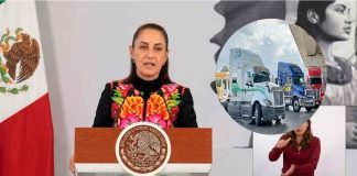 #VIDEO // Sheinbaum califica de “muy pequeñito” al sector que convoca al paro de transportistas