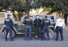 Detienen a hombre armado en Morelia; viajaba en Jeep con reporte de robo