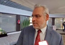Confirma Bedolla visita de Sheinbaum a Apatzingán; seguridad será prioridad El gobernador Alfredo Ramírez Bedolla anunciando la visita de la presidenta Claudia Sheinbaum a Apatzingán.