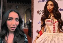 Alisson, hija de Marco Antonio Solís “El Buki”, viste prenda artesanal en el FICM y rinde homenaje a comunidades indígenas Alisson Solís, hija de Marco Antonio Solís "El Buki", luciendo un atuendo artesanal en la alfombra roja del Festival Internacional de Cine de Morelia.