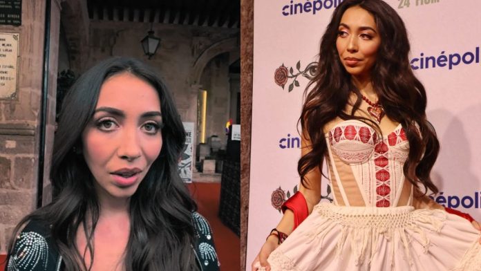 _viste prenda artesanal en el FICM y rinde homenaje a comunidades indígenas Alisson Solís, hija de Marco Antonio Solís