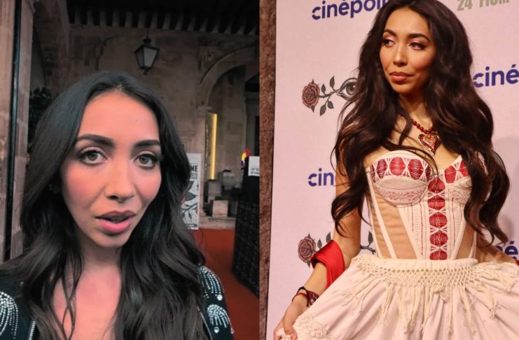 Alisson, hija de Marco Antonio Solís “El Buki”, viste prenda artesanal en el FICM y rinde homenaje a comunidades indígenas Alisson Solís, hija de Marco Antonio Solís "El Buki", luciendo un atuendo artesanal en la alfombra roja del Festival Internacional de Cine de Morelia.